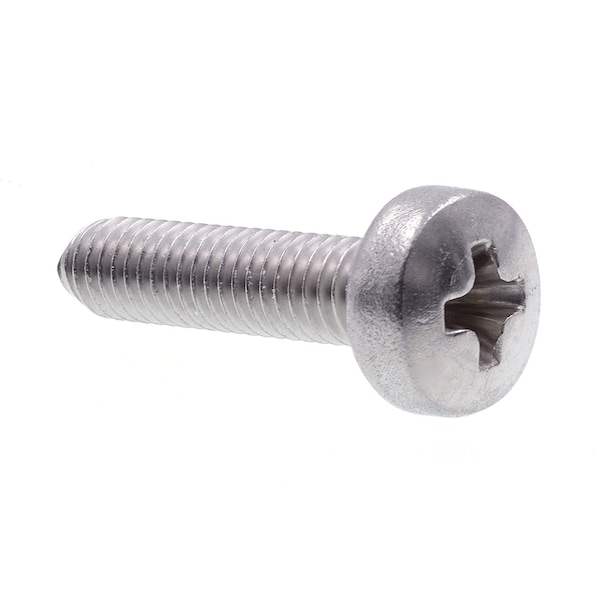 Prime-Line Machine Screw, Metric Pan Head, Phil Drive M3-0.5 X 12MM A2-70 Stainless Steel 10PK 9131034 - main